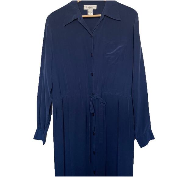 Silk Assets Diane Von Furstenberg Silk Dress Button Front Lightweight Medium - Picture 4 of 4